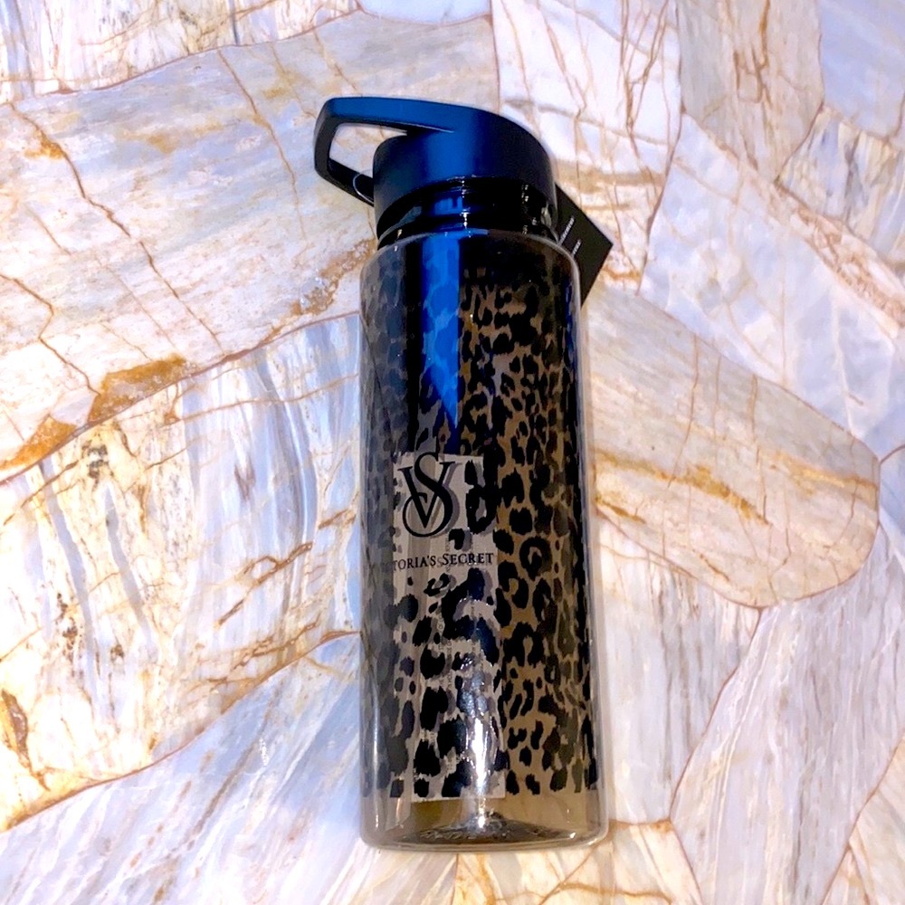 Victoria’s Secret leopard print water bottle